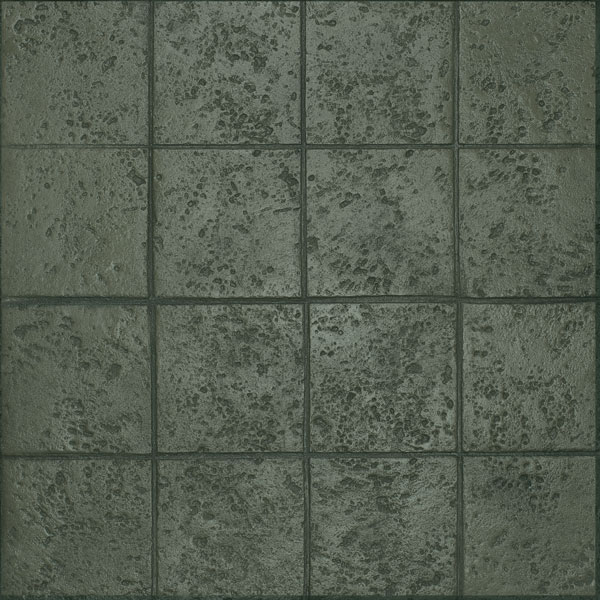 dark colors in stamped concrete can help absorb light and keep the surface drier